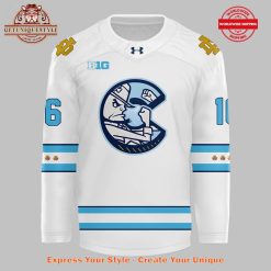 Notre Dame x Chicago Cubs Our Kind Of Town Custom Hockey Jersey