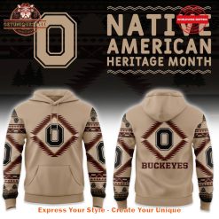 Ohio State Buckeyes x Native America 2024 Edition Hoodie