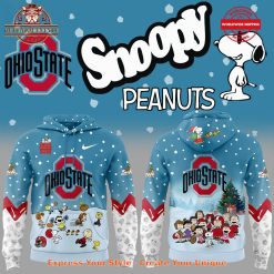 Ohio State Football Peanuts And Snoopy Limited Hoodie