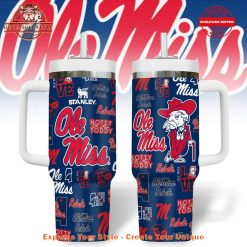 Ole Miss Rebels Hotty Toddy 40oz Stanley Tumbler