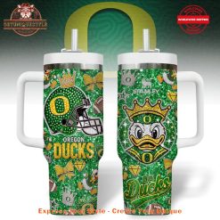 Oregon Ducks Go Ducks Limited Edition 40oz Stanley Tumbler