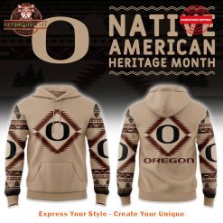 Oregon Ducks x Native America 2024 Edition Hoodie