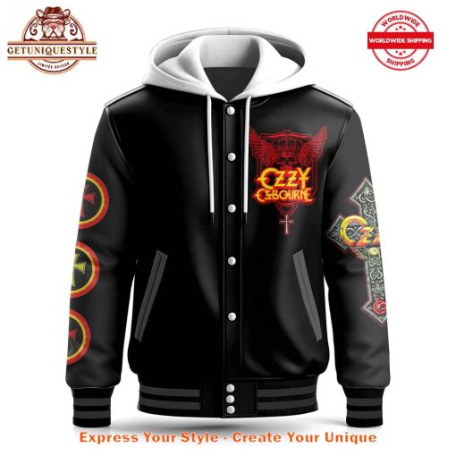 Ozzy Osbourne Limited Edition Hooded Baseball Jacket