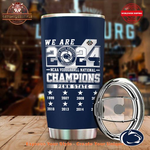 Penn State Womens 2024 NCAA Volleyball Nation Champions Tumbler Cup