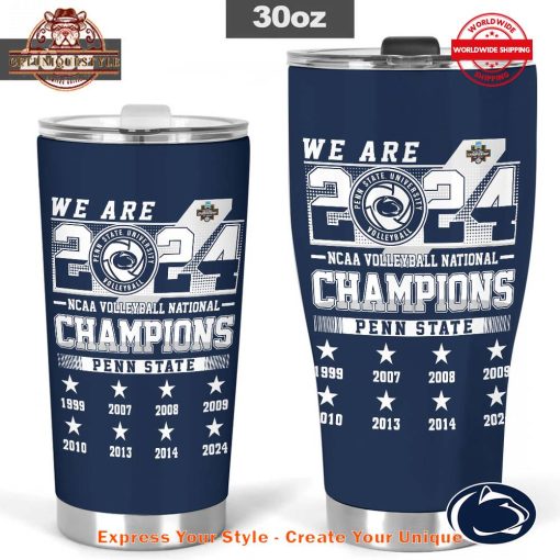 Penn State Womens 2024 NCAA Volleyball Nation Champions Tumbler Cup