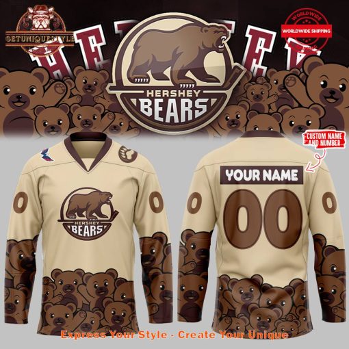 Personalization Hershey Bears Limited Jersey 2024