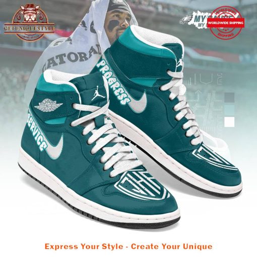 Philadelphia Eagles Jalen Hurts Limited Edition Air Jordan 1