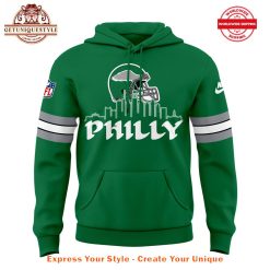 Philadelphia Eagles Kelly Green Threads 2024 Hoodie