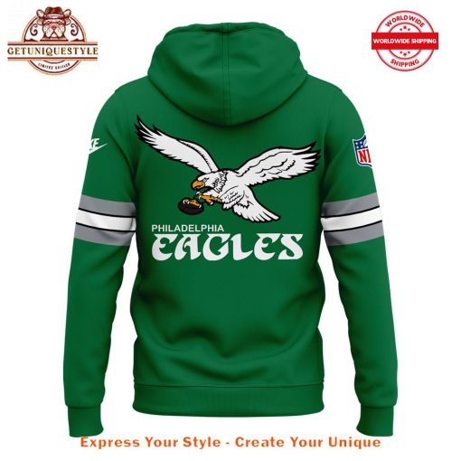 Philadelphia Eagles Kelly Green Threads 2024 Hoodie