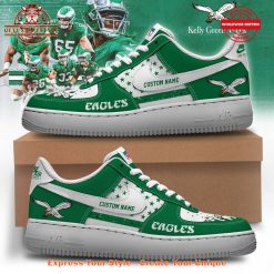 Philadelphia Eagles Kelly Green Week Personalized 2025 Air Force 1