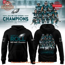 Philadelphia Eagles NFC East Champions 2024 Hoodie