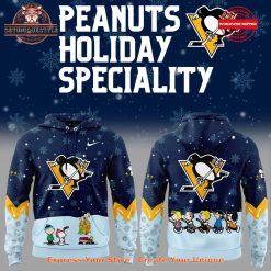 Pittsburgh Penguins Peanuts And Snoopy Night Hoodie