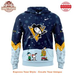 Pittsburgh Penguins Peanuts And Snoopy Night Hoodie