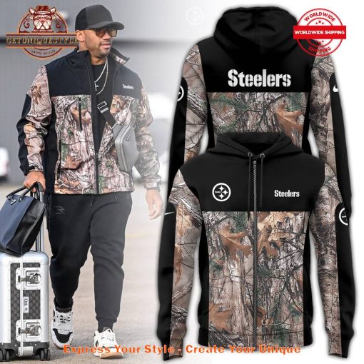 Pittsburgh Steelers Limited Edition 2024 Camo Zip Hoodie