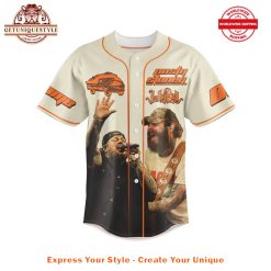 Post Malone x Jelly Roll The Big Ass Stadium Tour Baseball Jersey