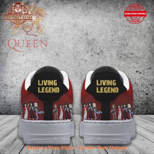 Queen Living Legend Rock Band Air Force 1 Sneaker