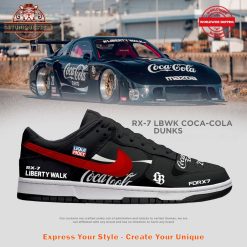 RX7 Liberty Walk Coca Cola SB Dunk Low Shoes