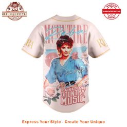 Reba McEntire Raised On Country Music Baseball Jersey