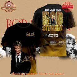 Rod Stewart One Last Time Tour 2025 Limited Shirt