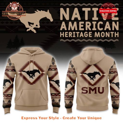 SMU Mustangs x Native America 2024 Edition Hoodie