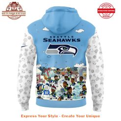 Seattle Seahawks Happy Holidays Hoodie