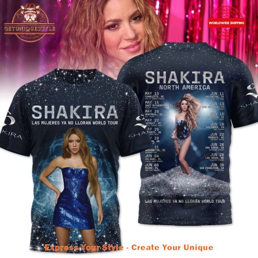 Shakira North American Tour 2025 Limited Edition Merch