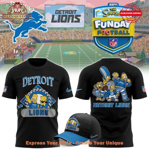 Simpsons Funday Football 2024 x Detroit Lions Limited Edition Shirt