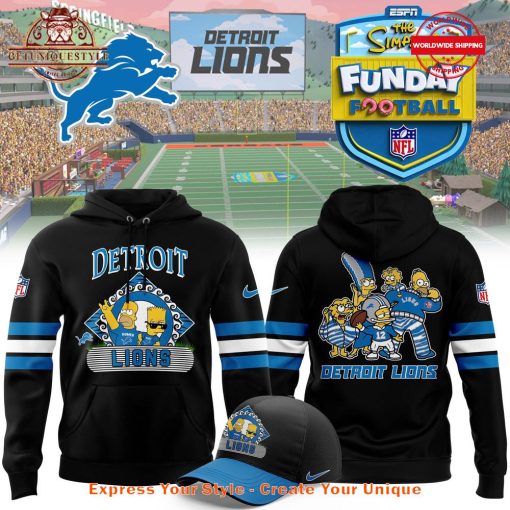 Simpsons Funday Football 2024 x Detroit Lions Limited Edition Shirt