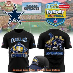 Simpsons Funday Football x Dallas Cowboys 2024 Limited Edition Shirt