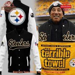 Smokey Robinson Pittsburgh Steelers 2024 Baseball Jacket