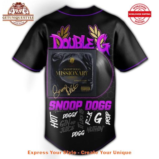 Snoop Dogg Missionary Album Baseball Jersey