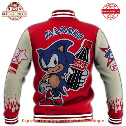 Sonic the Hedgehog x Coca Cola Limited Edition Baseball Jacket