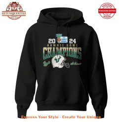 South Florida Bulls Hawaii Bowl Champion 2024 Black Hoodie