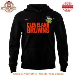 Special Cleveland Browns x The Grinch Merry Christmas Hoodie