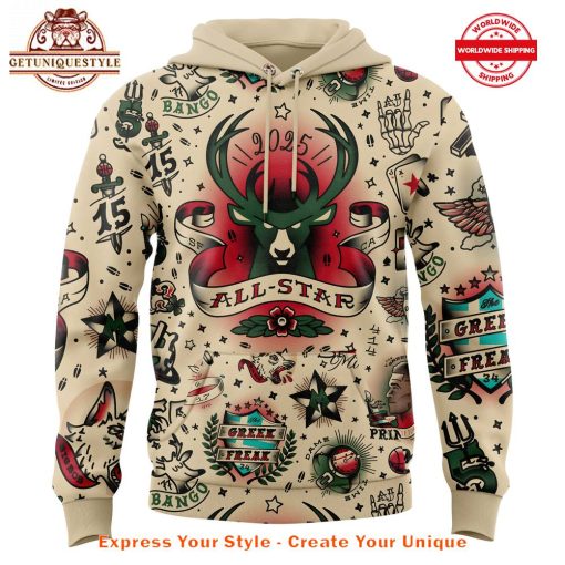 Special Edition Milwaukee Bucks All Star 2025 Hoodie