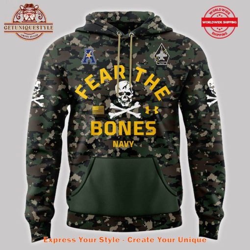 Special New Jolly Rogers Navy Midshipmen Camo Hoodie