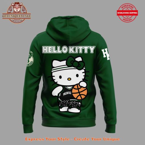 Special New Milwaukee Bucks x Hello Kitty Hoodie 2024