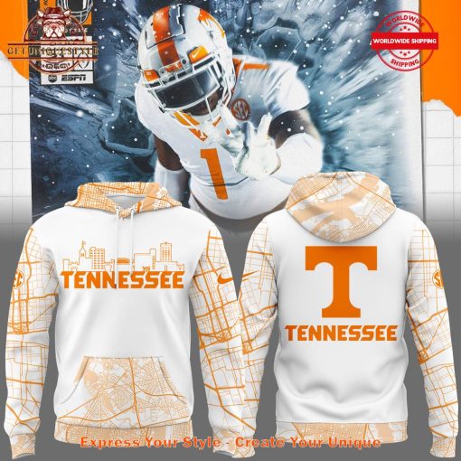 Special New Tennessee Vols Football White Hoodie 2024