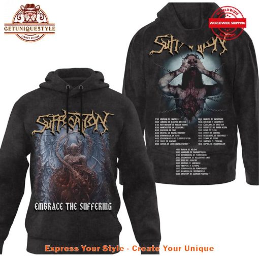 Suffocation Band Embrace The Suffering Shirt Collection