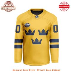 Sweden 2025 4 Nations FaceOff Nation Team Limied Edition Jersey