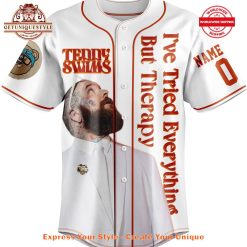 Teddy Swims Ive Tried Everything But Therapy 2025 Tour Baseball Jersey