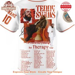 Teddy Swims Ive Tried Everything But Therapy 2025 Tour Baseball Jersey