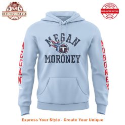 Tennessee Titans x Megan Moroney Luv Ya Blue Hoodie