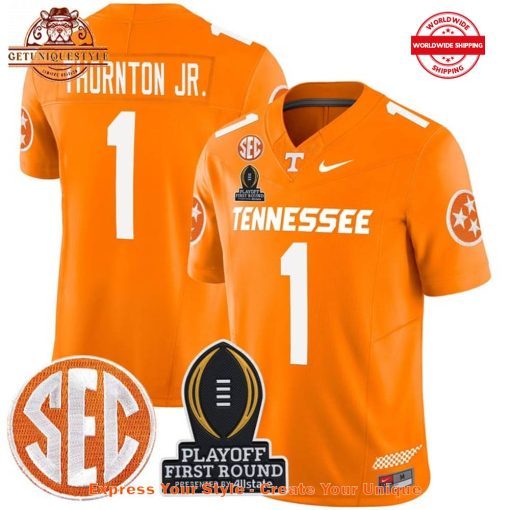 Tennessee Volunteers 2024 Playoff First Round Custom Jersey