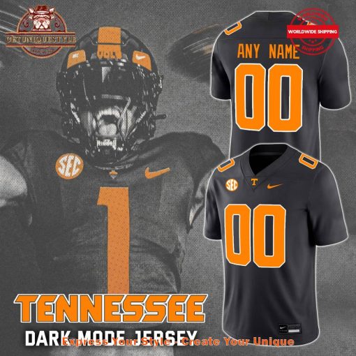 Tennessee Volunteers Football Dark Mode Jersey