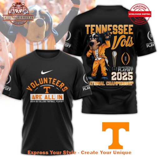 Tennessee Volunteers Playoffs 2025 National Championship Shirt