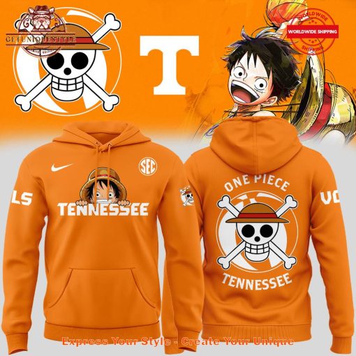 Tennessee Volunteers x One Piece Night Hoodie