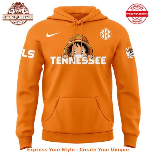 Tennessee Volunteers x One Piece Night Hoodie