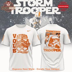 Tennessee Volunteers x Star Wars Storm Trooper White Shirt