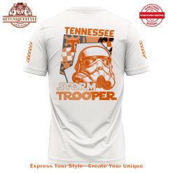 Tennessee Volunteers x Star War Storm Trooper White Shirt